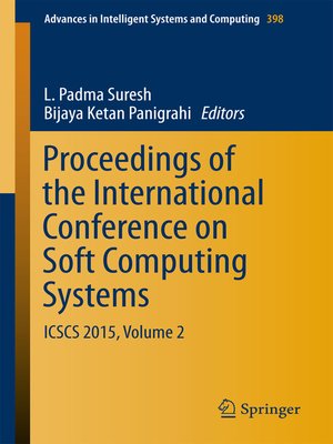 cover image of Proceedings of the International Conference on Soft Computing Systems